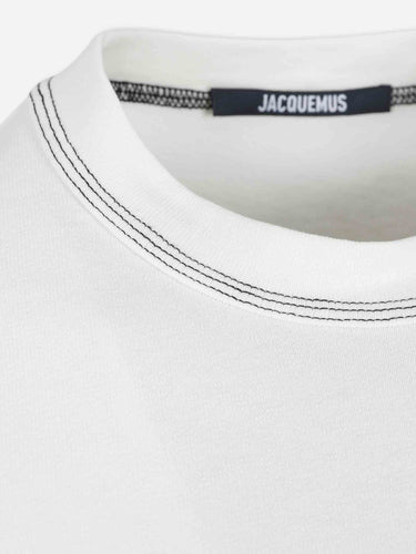 Jacquemus Mujer Barcelona Camiseta Cuello Redondo color Blanco sku 782-001863 01 - Foto 4