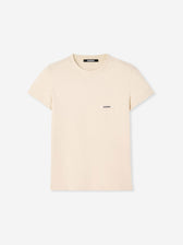 Jacquemus Mujer Barcelona Camiseta Gros Grain color Crema sku 782-001867 01 - Foto 1