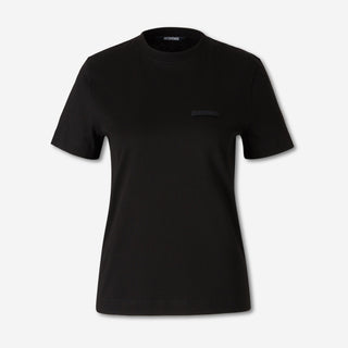 Jacquemus Mujer Barcelona Camiseta Gros Grain color Negro sku 782-001867 02 - Foto 1