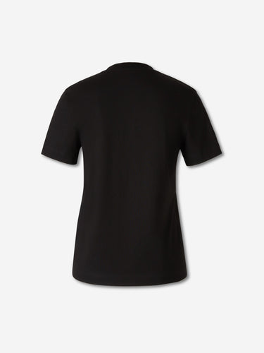 Jacquemus Mujer Barcelona Camiseta Gros Grain color Negro sku 782-001867 02 - Foto 2