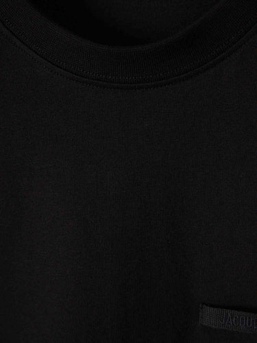 Jacquemus Mujer Barcelona Camiseta Gros Grain color Negro sku 782-001867 02 - Foto 3