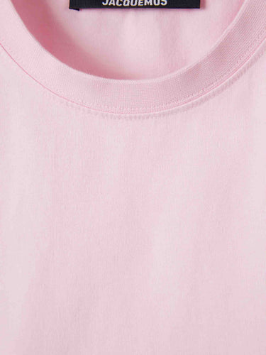 Jacquemus Mujer Barcelona Camiseta Gros Grain color Rosa sku 782-001867 03 - Foto 3