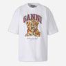 Ganni Mujer Barcelona Camiseta Baby Tiger color Blanco sku 782-001869 01 - Foto 1
