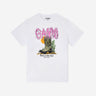 Ganni Mujer Barcelona Camiseta Cuello Redondo color Blanco sku 782-001871 01 - Foto 1