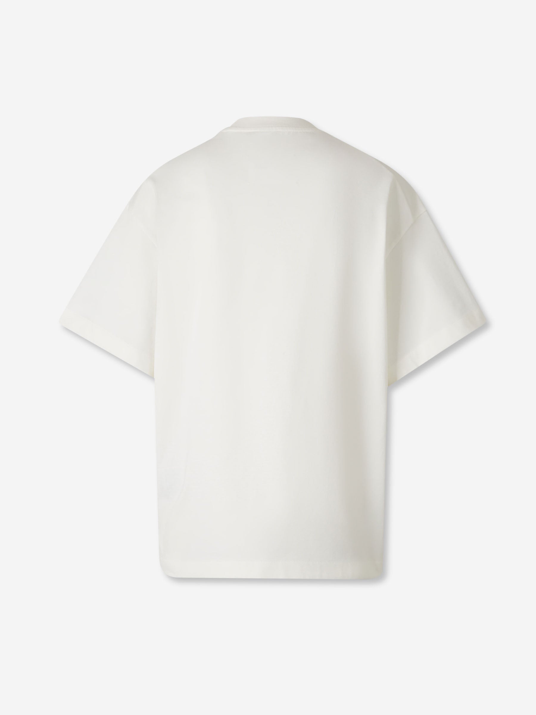 Jil Sander Mujer Barcelona Camiseta Cuello Redondo color Blanco sku 782-001877 01 - Foto 2