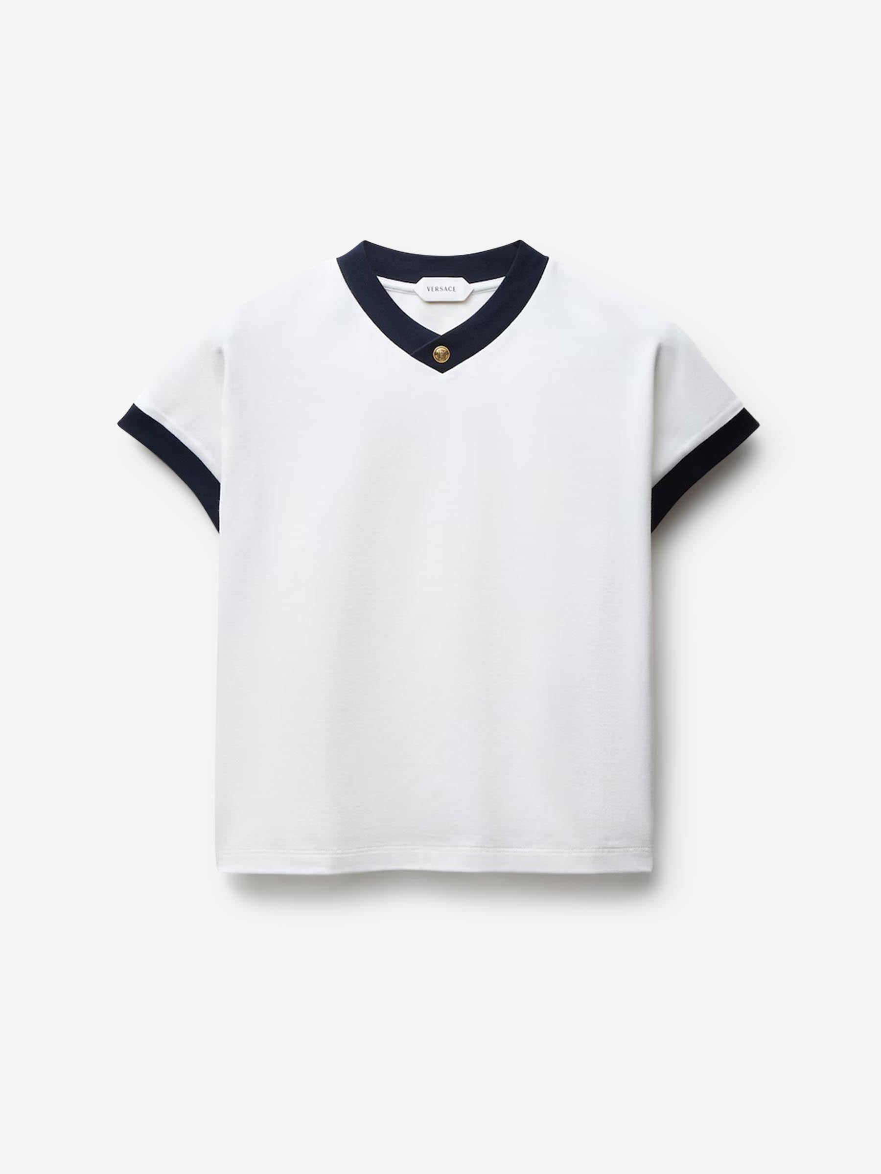 Versace Mujer Barcelona Camiseta Manga Corta color Blanco sku 782-001879 01 - Foto 1