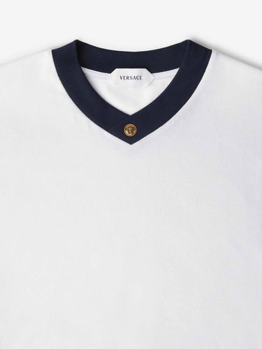 Versace Mujer Barcelona Camiseta Manga Corta color Blanco sku 782-001879 01 - Foto 3