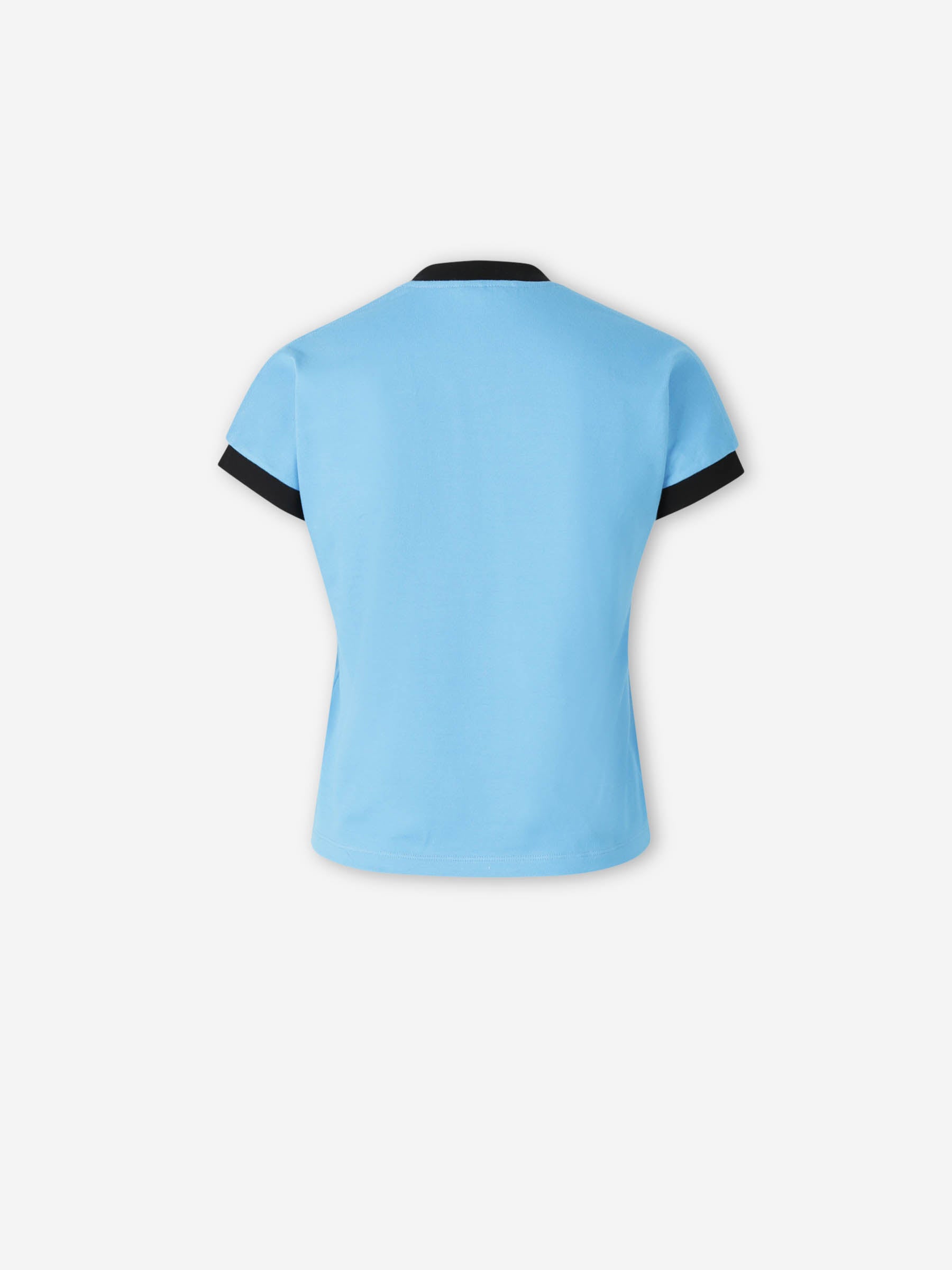 Versace Mujer Barcelona Camiseta Manga Corta color Azul sku 782-001879 03 - Foto 2