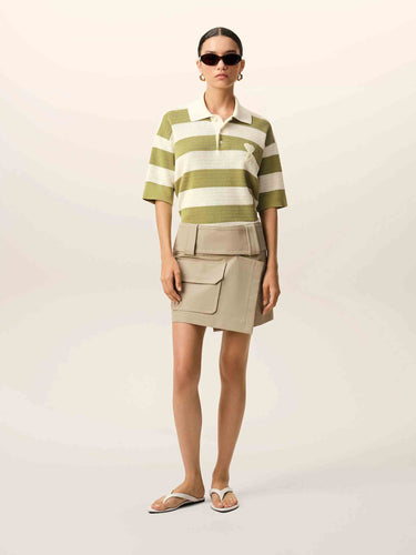 Ami Paris Mujer Barcelona Polo de Punto color Multicolor sku 782-001881 01 - Foto 2