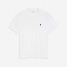 Ami Paris Mujer Barcelona Camiseta Logo Algodón color Blanco sku 782-001885 01 - Foto 1