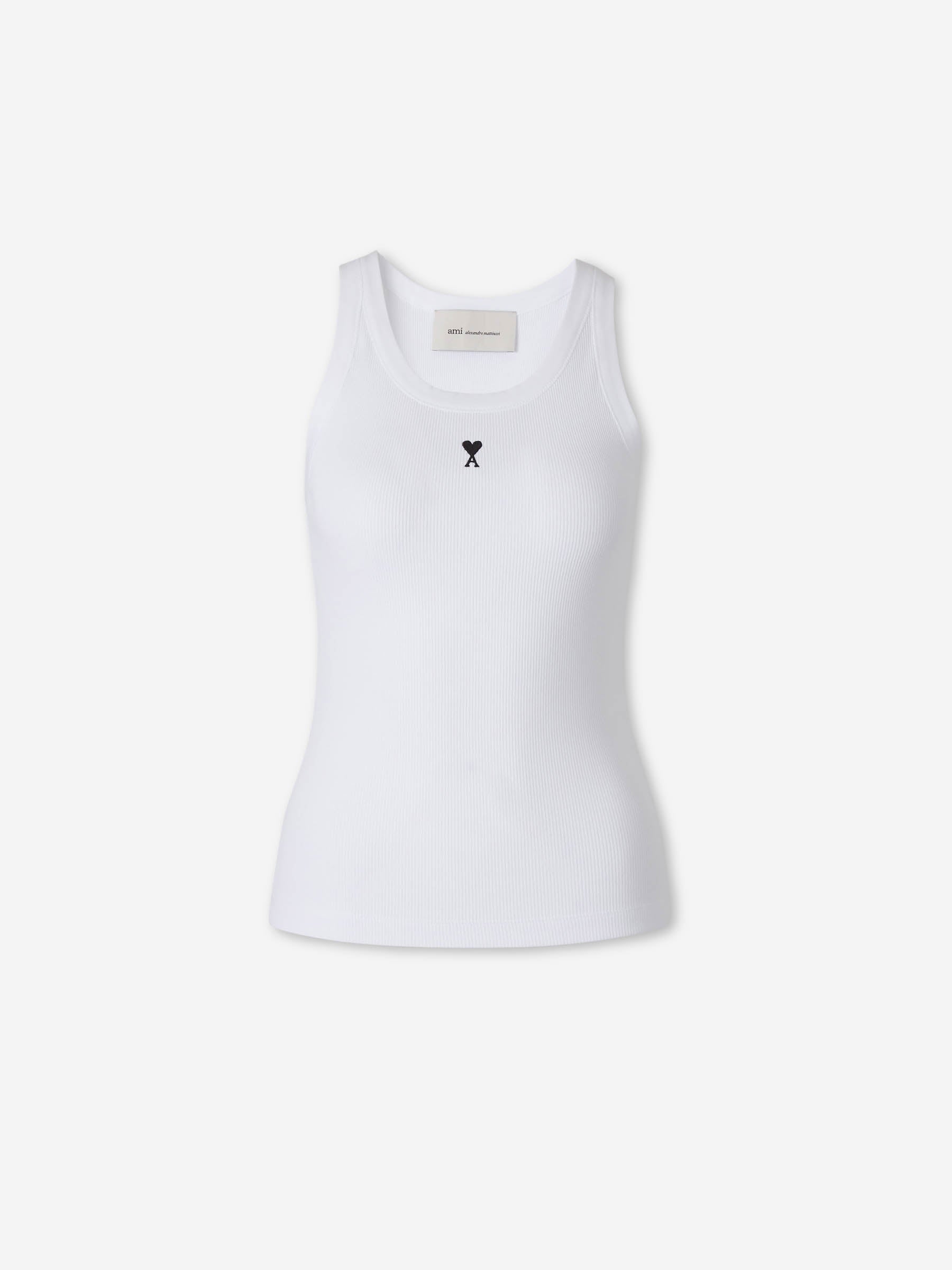 Ami Paris Mujer Barcelona Top Ami de Cœur color Blanco sku 782-001889 01 - Foto 1