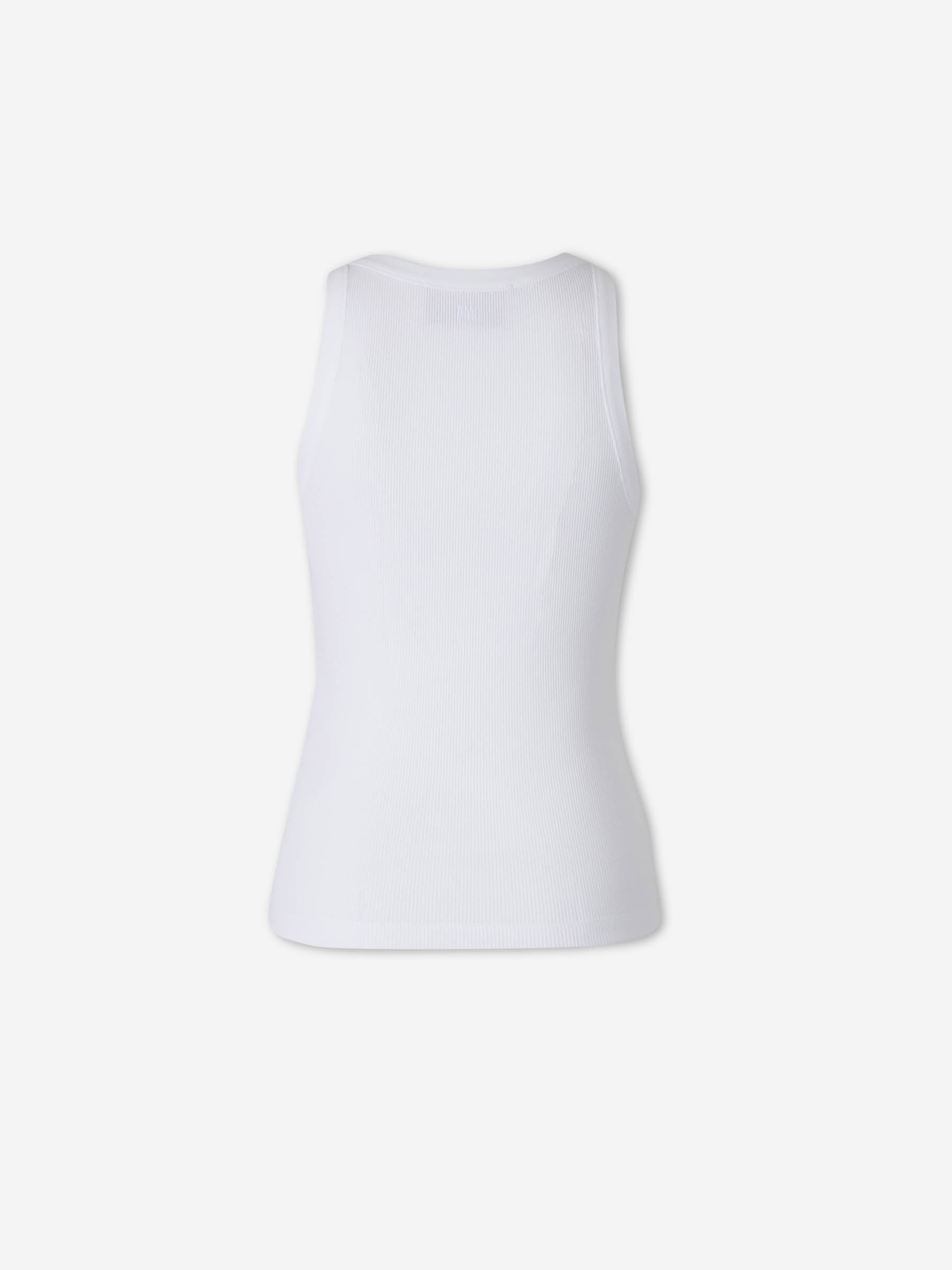 Ami Paris Mujer Barcelona Top Ami de Cœur color Blanco sku 782-001889 01 - Foto 2