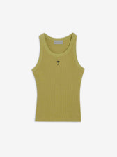 Ami Paris Mujer Barcelona Top Ami de Cœur color Verde sku 782-001889 03 - Foto 1