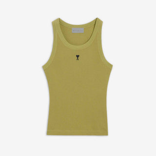 Ami Paris Mujer Barcelona Top Ami de Cœur color Verde sku 782-001889 03 - Foto 1