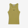 Ami Paris Mujer Barcelona Top Ami de Cœur color Verde sku 782-001889 03 - Foto 1