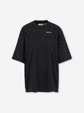 Off-White Mujer Barcelona Camiseta Cuello Redondo color Negro sku 782-001892 01 - Foto 1
