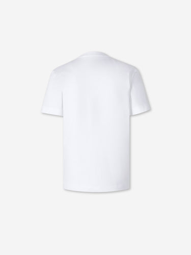 Jacquemus Mujer Barcelona Camiseta Cuelo Redondo color Blanco sku 782-001899 01 - Foto 2
