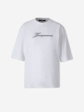 Jacquemus Mujer Barcelona Camisea Logo color Blanco sku 782-001901 01 - Foto 1
