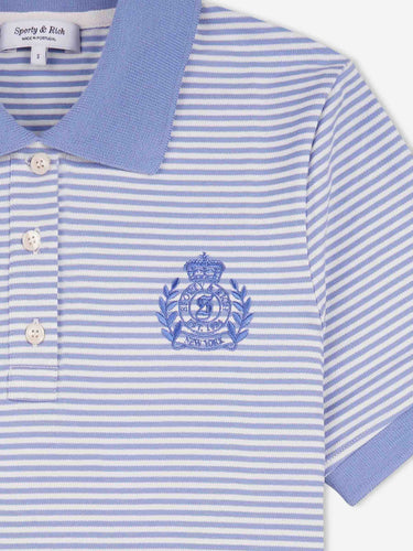Sporty & Rich Mujer Barcelona Polo NY Crest Prep color Azul Celeste sku 782-001907 01 - Foto 4