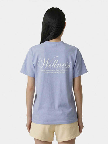 Sporty & Rich Mujer Barcelona Camiseta Avenue color Lila sku 782-001908 01 - Foto 4