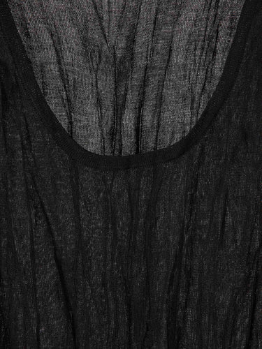 TOTEME Mujer Barcelona Camiseta Punto Arrugado color Negro sku 782-001918 01 - Foto 3