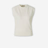 Herno Mujer Barcelona Chaleco Punto color Crema sku 782-001922 01 - Foto 1