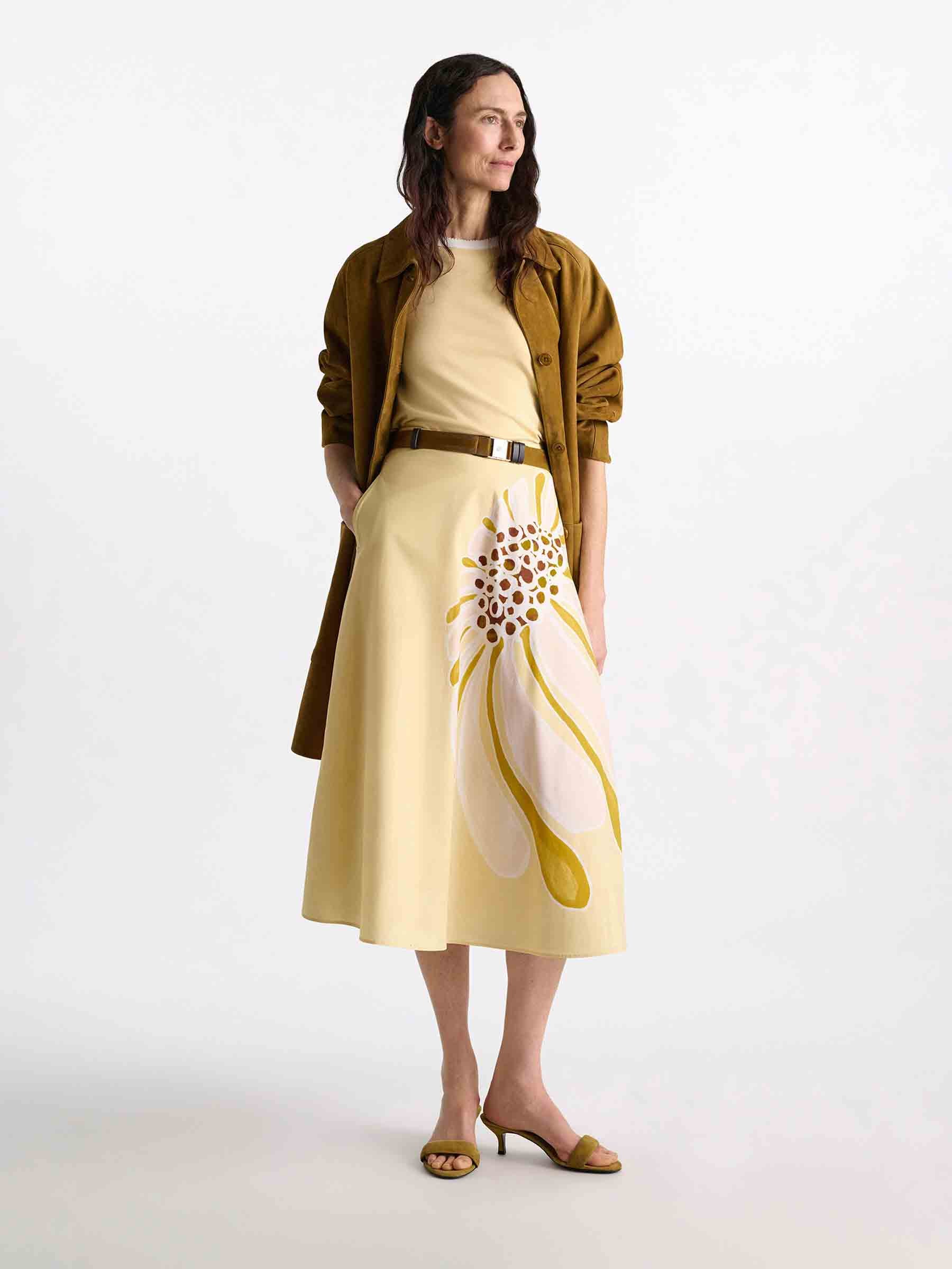 Dorothee Schumacher Mujer Barcelona Camiseta Ribete Contraste color Amarillo Claro sku 782-001925 01 - Foto 2