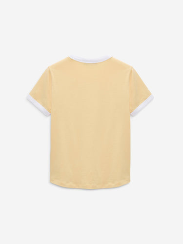 Dorothee Schumacher Mujer Barcelona Camiseta Ribete Contraste color Amarillo Claro sku 782-001925 01 - Foto 3