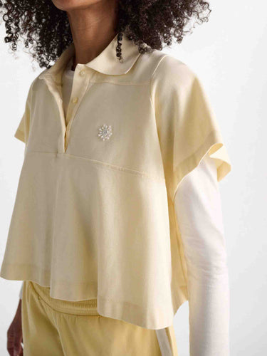 Dorothee Schumacher Mujer Barcelona Polo Sporty Romance color Amarillo Claro sku 782-001927 01 - Foto 3