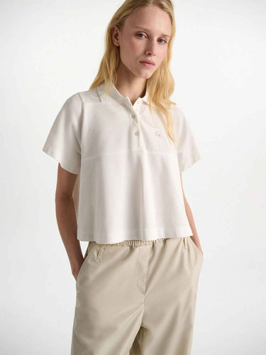 Dorothee Schumacher Mujer Barcelona Polo Sporty Romance color Blanco sku 782-001927 02 - Foto 2