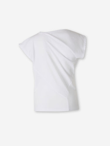 Agolde Mujer Barcelona Camiseta Beth color Blanco sku 782-001928 02 - Foto 2