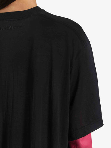 Balenciaga Mujer Barcelona Camiseta Cola color Negro sku 782-001930 01 - Foto 4