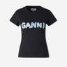 Ganni Mujer Barcelona Camiseta Cuello Redondo color Negro sku 782-001933 01 - Foto 1