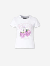 Ganni Mujer Barcelona Camiseta Raspberry color Blanco sku 782-001934 01 - Foto 1