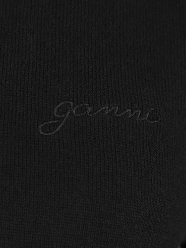 Ganni Mujer Barcelona Camiseta de Punto color Negro sku 782-001935 01 - Foto 3