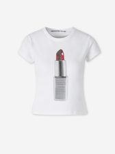 Alexander Wang Mujer Barcelona Camiseta Lipstick Baby color Blanco sku 782-001940 01 - Foto 1