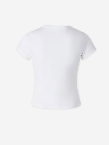 Alexander Wang Mujer Barcelona Camiseta Lipstick Baby color Blanco sku 782-001940 01 - Foto 2