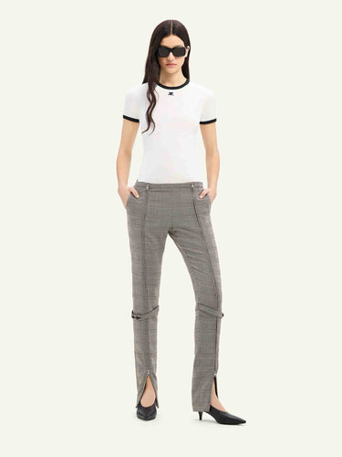 Courrèges Mujer Barcelona Camiseta Ribete Contraste color Blanco sku 782-001945 01 - Foto 2