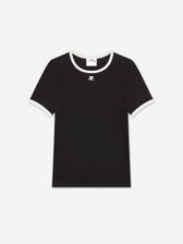 Courrèges Mujer Barcelona Camiseta Cuello Redondo color Negro sku 782-001945 02 - Foto 1