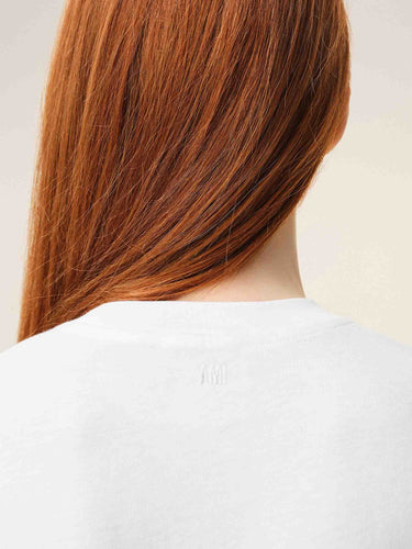 Ami Paris Mujer Barcelona Camiseta Manga Corta color Blanco sku 782-001948 02 - Foto 4