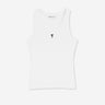 Ami Paris Mujer Barcelona Camiseta Tirantes Logo color Blanco sku 782-001950 01 - Foto 1