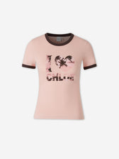 Chloé Mujer Barcelona Camiseta Manga Corta color Rosa Palo sku 782-001951 01 - Foto 1