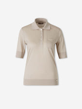 Herno Mujer Barcelona Polo Manga Corta color Beige sku 782-001952 01 - Foto 1