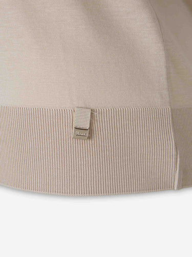 Herno Mujer Barcelona Polo Manga Corta color Beige sku 782-001952 01 - Foto 4