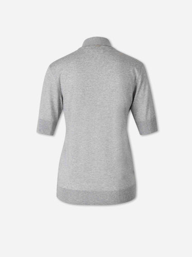 Herno Mujer Barcelona Polo Manga Corta color Gris sku 782-001952 02 - Foto 2