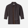 Lemaire Mujer Barcelona Camiseta Punto Ascot color Gris Antracita sku 782-001953 01 - Foto 1