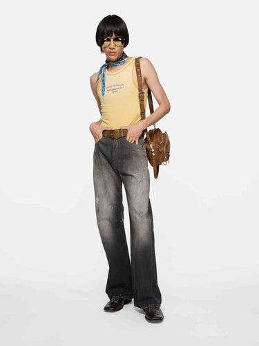 Acne Studios Mujer Barcelona Camiseta Tirantes color Amarillo sku 782-001957 01 - Foto 1