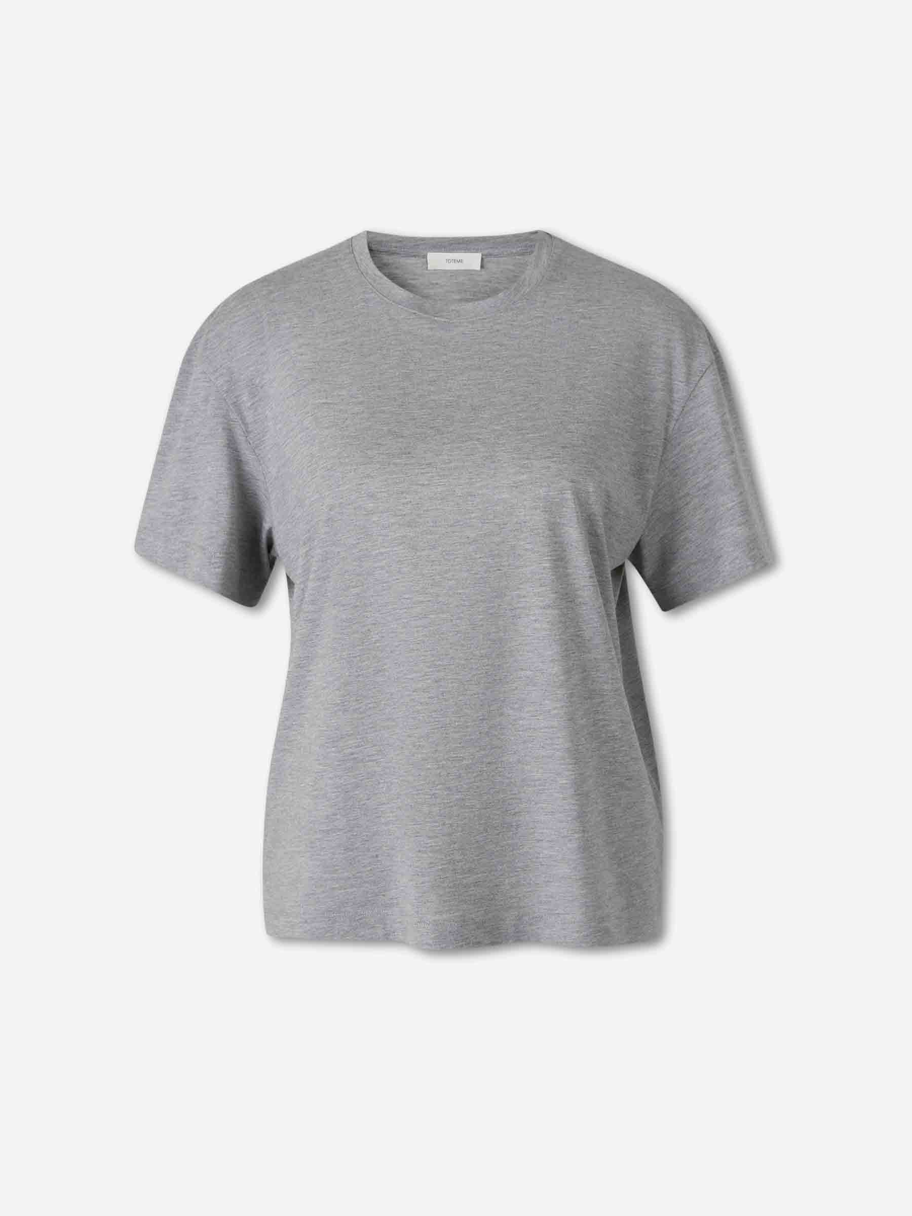 TOTEME Mujer Barcelona Camiseta Manga Corta color Gris sku 782-001961 01 - Foto 1