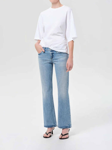 Agolde Mujer Barcelona Camiseta Theo color Blanco sku 782-001966 01 - Foto 2
