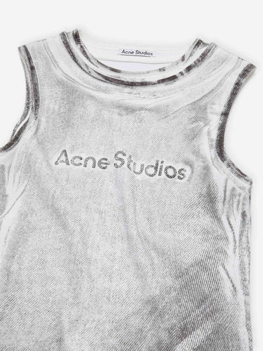 Acne Studios Mujer Barcelona Top Tirantes Capas color Blanco Y Negro sku 782-001967 01 - Foto 4